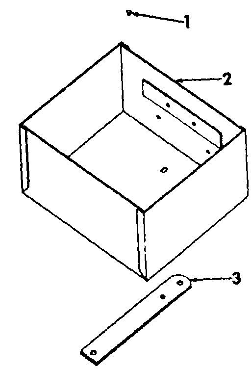 Utility Box Diagram and Parts List for 382 383-0350028U-0350029U-0350032U-0350033U-0350036U-0350037U-132100-132399-132383100-133100-133399-133383100-134100-134399-134383100 Cub Cadet Lawn Tractor